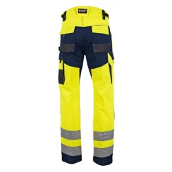 Pantalon Haute Visibilité Bicolore Jaune / Marine - LMA - DEFENSE