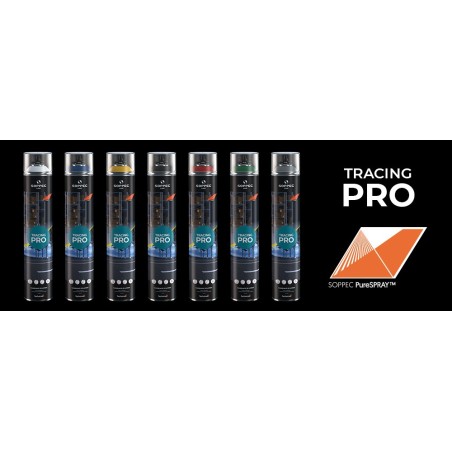 Peinture de marquage au sol - Système PureSPRAY - Soppec - TRACING PRO