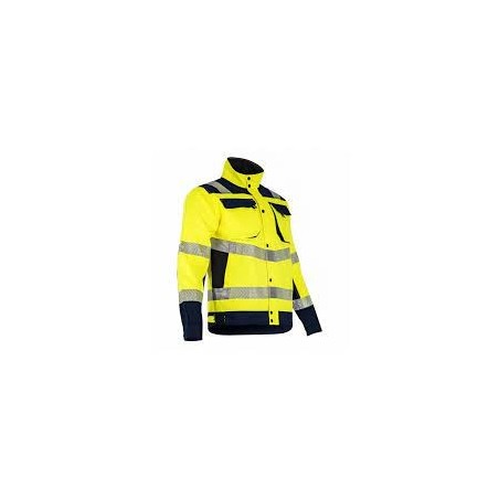 Blouson Haute Visibilité Bicolore Jaune / Marine - LMA - REFLEXION