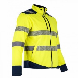 Gilet Haute Visibilité Bicolore Jaune / Marine - LMA - Flash