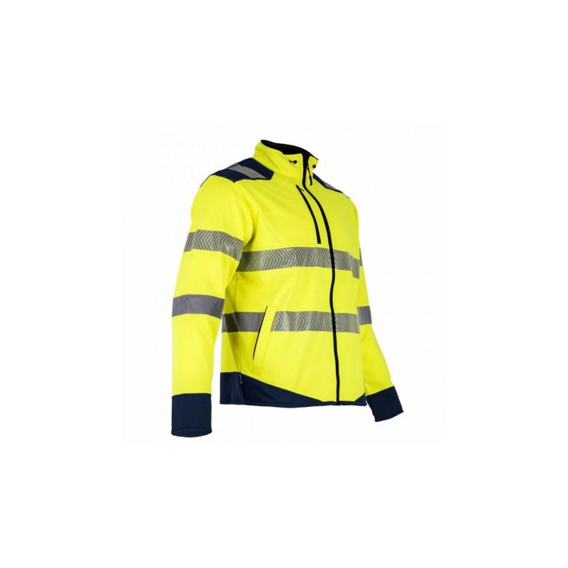 Gilet Haute Visibilité Bicolore Jaune / Marine - LMA - Flash