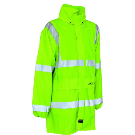 Veste de pluie haute visibilité Pyrosafe V Jaune - SEYNTEX - 670020