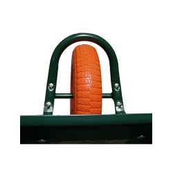 Brouette tubulaire pro avec roue increvable - Keli - 100700
