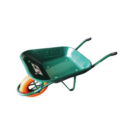 Brouette tubulaire pro avec roue increvable - Keli - 100700