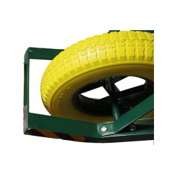 Brouette cornière super pro avec roue increvable - Keli - 100900