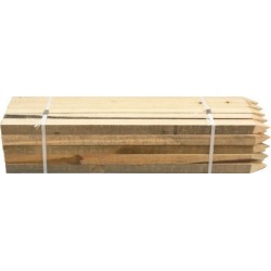 Piquet de chantier bois 80cm (30x30mm) - ASM - 23025