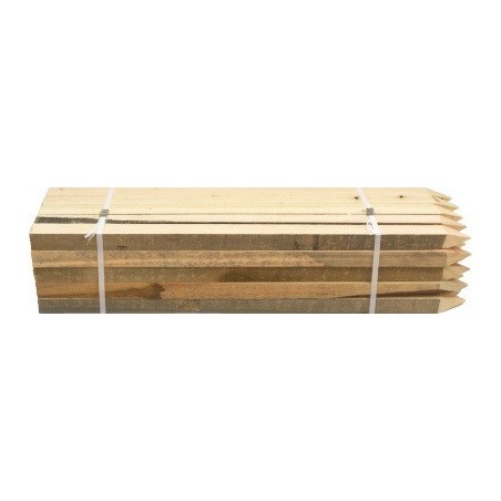 Piquet de chantier bois 80cm (30x30mm) - ASM - 23025