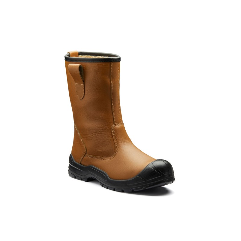 Bottes de sécurité cuir doublée Rigger S3 SRC - Dickies - FA23350S